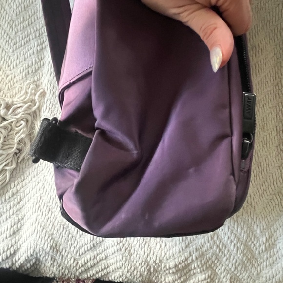 AWAY x Code with Klossy Travel Backpack in Pixel Purple (Limited Edition) - Picture 9 of 10